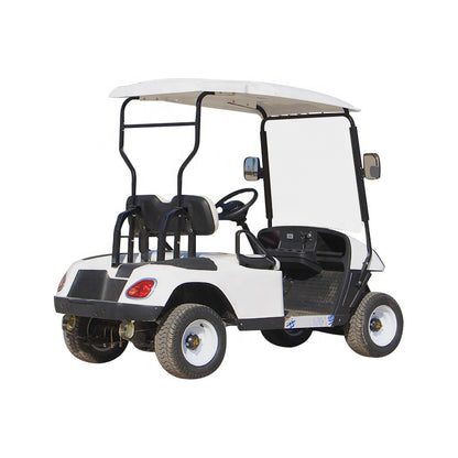 2-Seater 72V Electric Golf Cart | Steel Metal Construction | Curtis Controller | Dot EEC Certified | Club Car Compatible