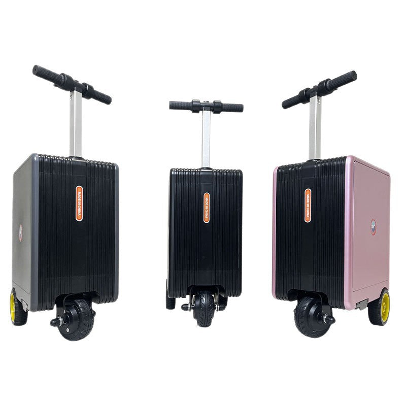 Electric luggage box for children to ride on and passengers to sit on, free check-in 20-inch carry-on luggage