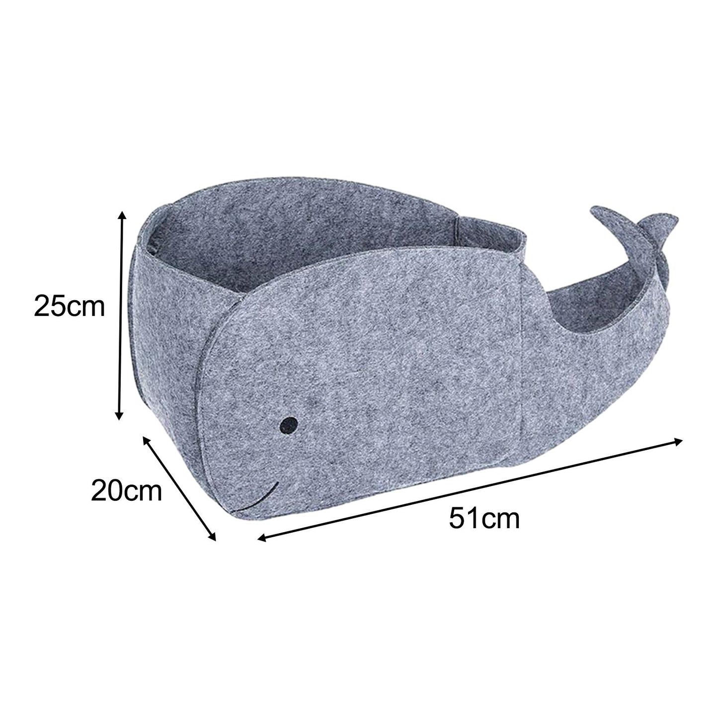 Cotton Whale-Shaped Pet Nest With Detachable Cushion For All Seasons