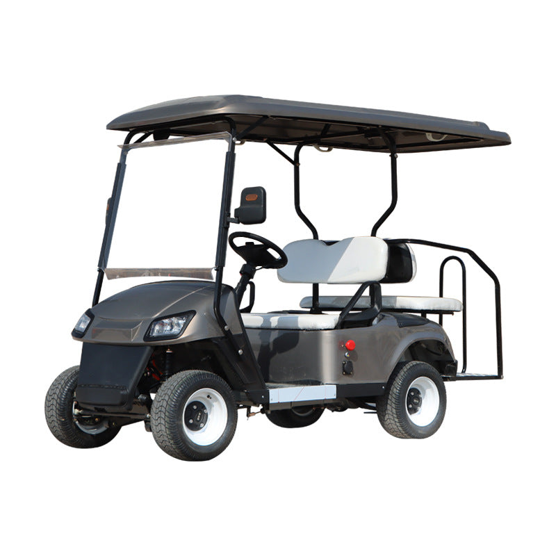 4-seater golf cart, property/hotel shuttle, sightseeing bus, scenic area tour bus