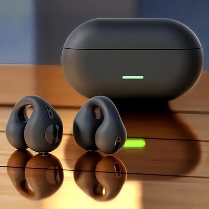 Wireless Bluetooth Sport Earbuds | Ear Hook Headset With Charging Box | Compatible With Smartphone