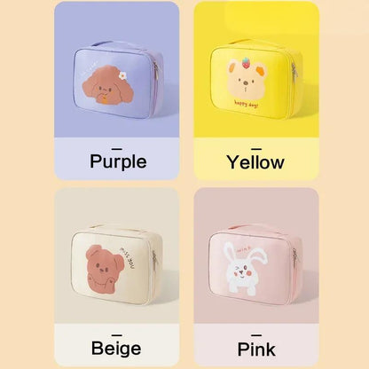 Outdoor Waterproof Toiletry Organizer Large Capacity Travel Makeup Bag Women Girls Cosmetic Pouch