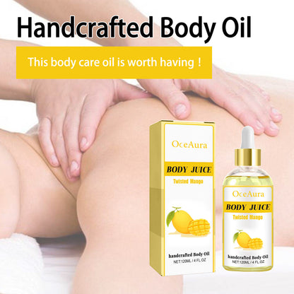 Body Treatment Oil Nourishing and Hydrating Soothing Fatigue Skin Tender and Smooth Massage Essential Oil