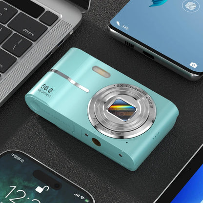 4K Digital Camera, 50MP, 16X, Student Camera, Outdoor Use