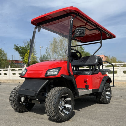 1-Row 2-Seater Sightseeing Car (Customizable) | Scenic Area Tourism Electric Sightseeing Car | 11-Seater / 14-Seater Sightseeing Car | House-Viewing Reception Car