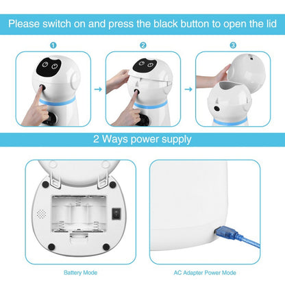 3.5L Automatic Pet Dog Cat Feeder | Smart Food Dispenser | For Cats Dogs | Timer