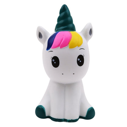 New Squishy Cute Unicorn Simulation Animal Doll | PU Bread Slow Rising | Scented | Soft Squeeze Toy | Stress Relief | For Kids | Christmas Gift
