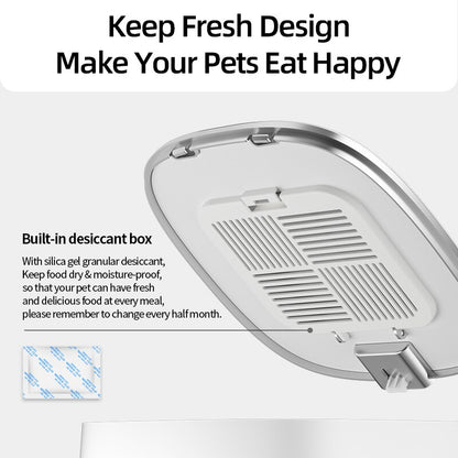 4L Automatic Pet Feeder Dispenser | Remote Control | Smart WiFi | For Pet Dry Food