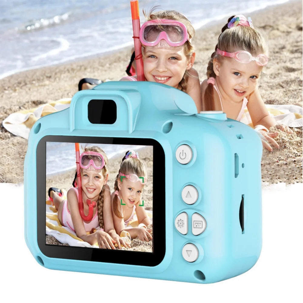 Children's Camera Waterproof 1080P HD Cartoon Cute Outdoor Photography Toy