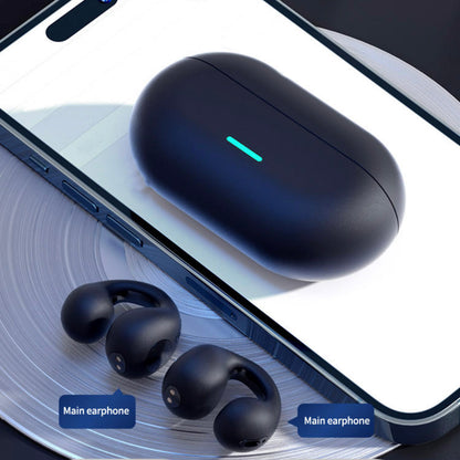 Wireless Bluetooth Sport Earbuds | Ear Hook Headset With Charging Box | Compatible With Smartphone