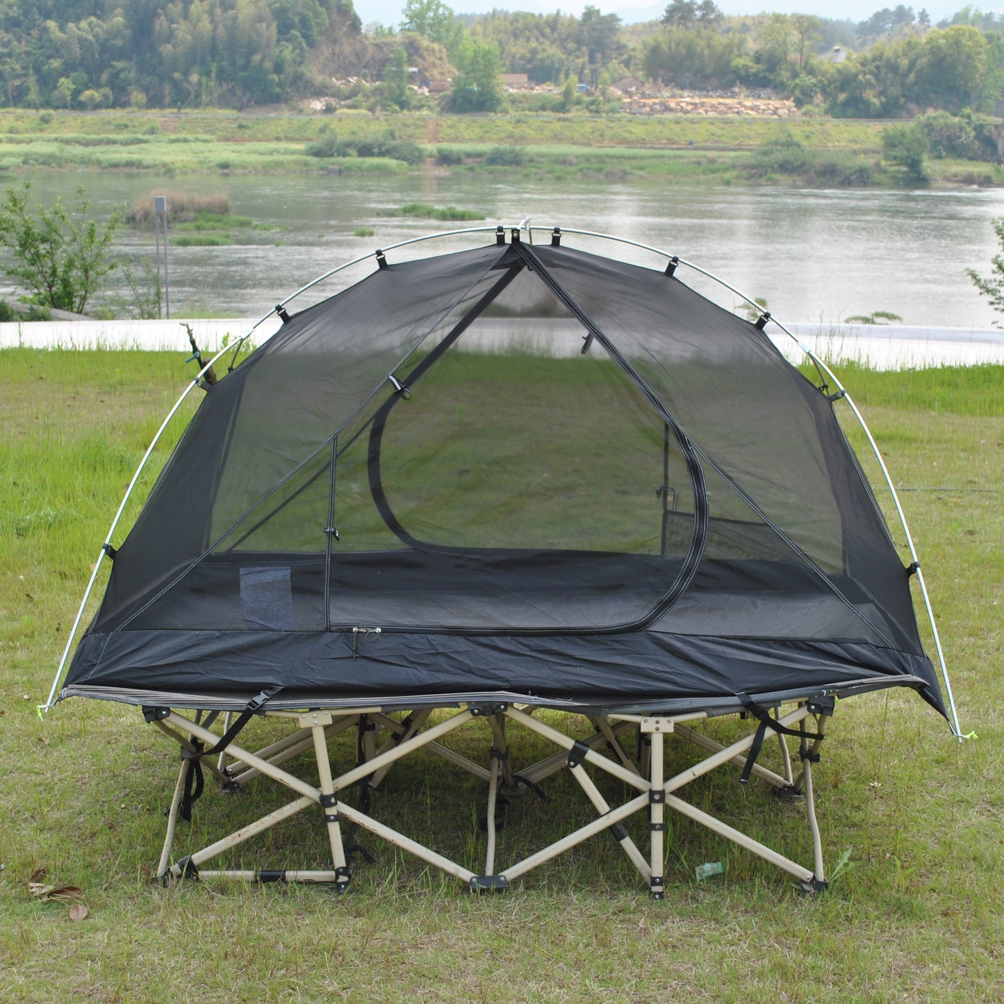 Upgrade Design Tent | 2 - in - 1 Ultralight 2 Person Camping Tent | With Groundsheet | Double Layer | No Camp Bed