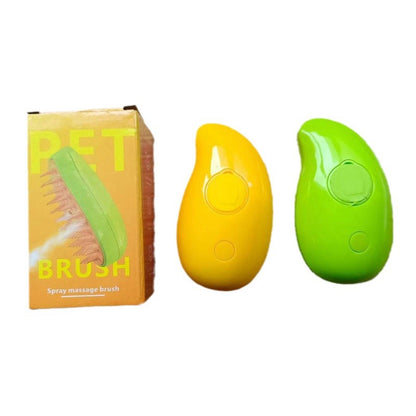 3-in-1 Cat Dog Steam Brush | Electric Sprayer | Massage | Pet Grooming Tool | Supplies
