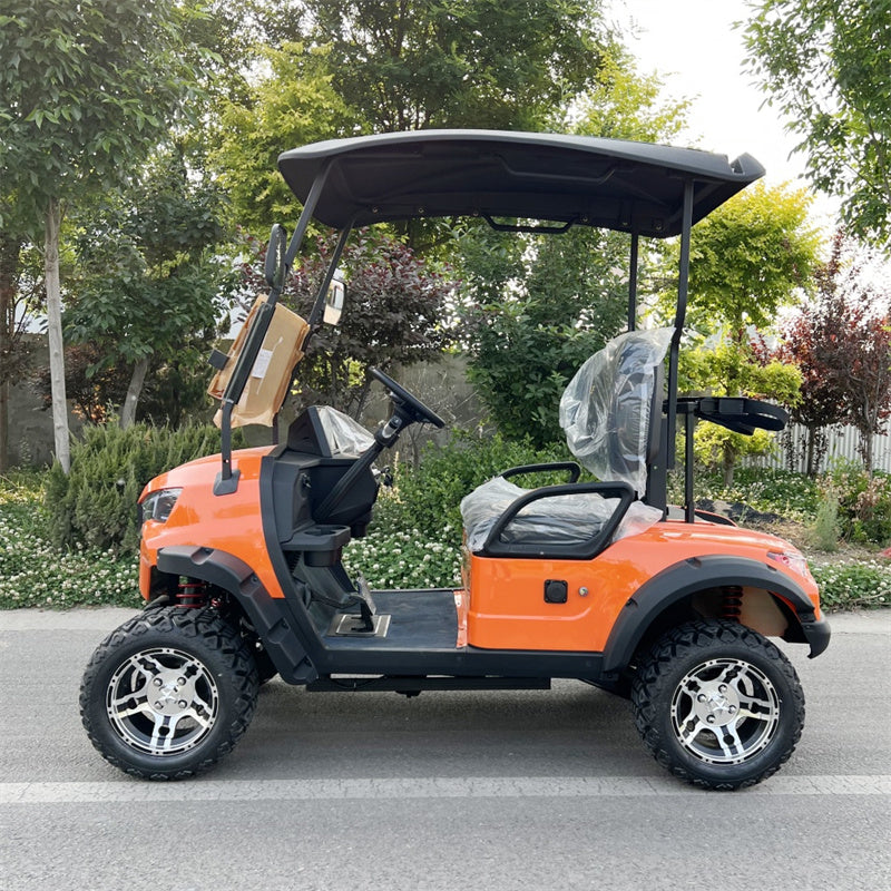 New Design 6-Seater Electric Golf Cart | 72V Lithium Battery | Street Legal Off Road | Aluminum Alloy Wheels