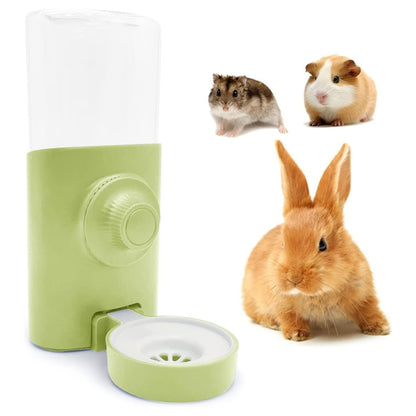 Rabbit Hanging Water Bottle Dispenser | Cage-Mounted Pet Water Feeder