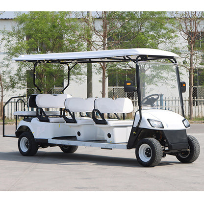 6-Seater Golf Cart | Four-Wheel Electric Sightseeing Car | Electric Golf Cart | Scenic Area Sightseeing Car | Foreign Trade Sightseeing Car