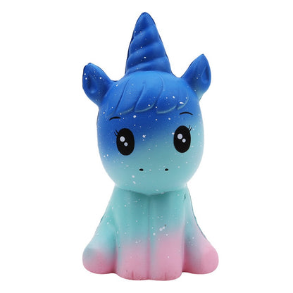 New Squishy Cute Unicorn Simulation Animal Doll | PU Bread Slow Rising | Scented | Soft Squeeze Toy | Stress Relief | For Kids | Christmas Gift