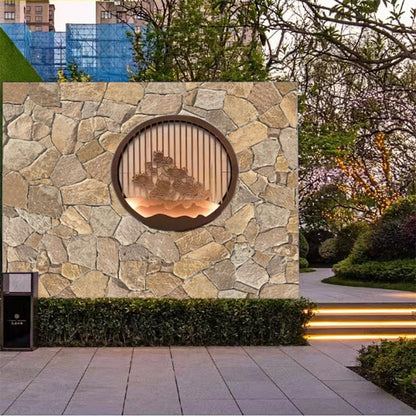 Creative decorative stone for applications—suitable for indoor and outdoor garden flooring and wall surfaces.