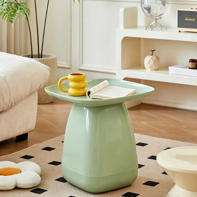 Nordic Plastic Coffee Tables Furniture,Modern Living Room TV Cabinet,Sofa Side Small Round Table,Home Creative Bedside Table