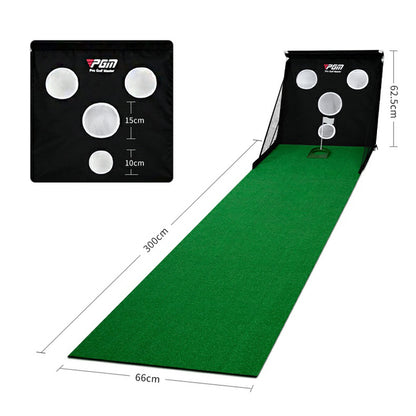 Golf Trainer Chipping Net  Indoor Putting Mat Training Equipment and Supplies