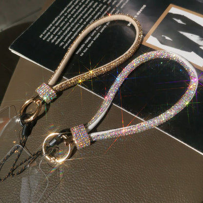 For Cell phone lanyard | pendant phone strap Keychain on the phone Wrist chain | luxury rhinestone pendant chain | diamond bracelet