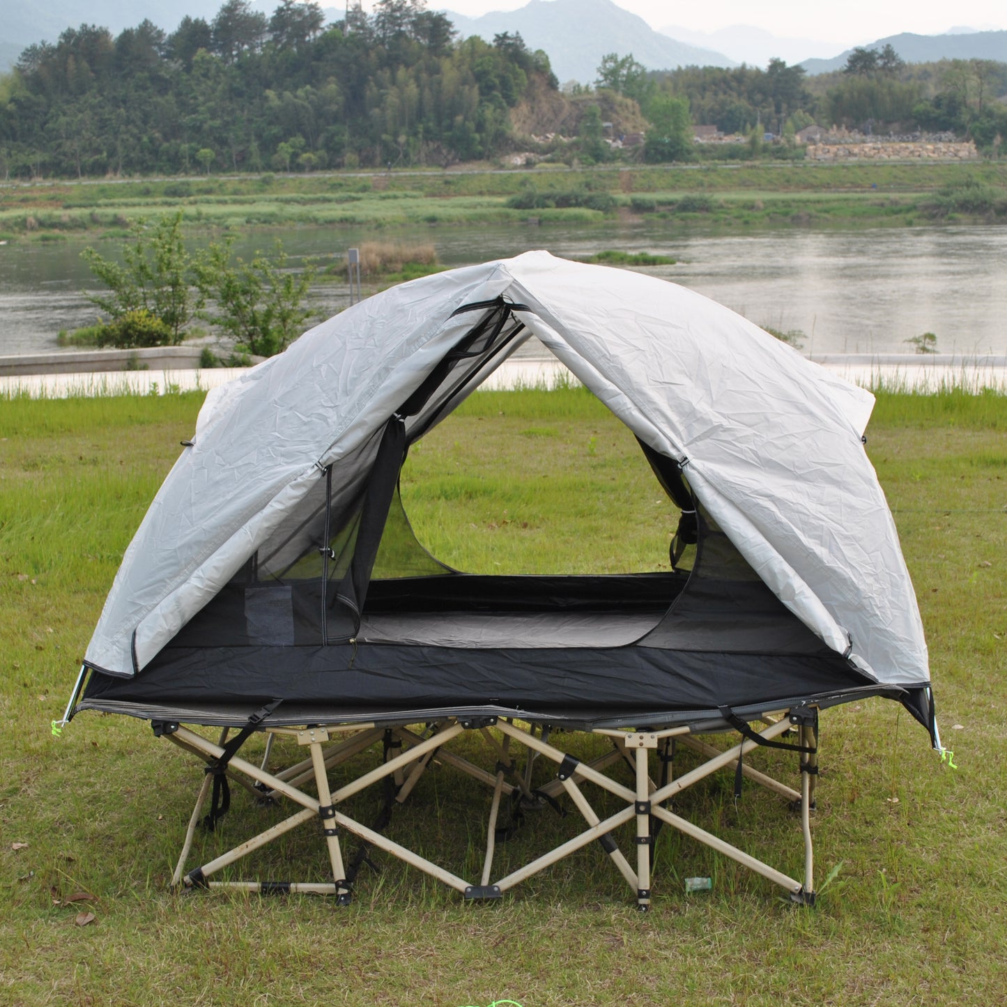 Upgrade Design Tent | 2 - in - 1 Ultralight 2 Person Camping Tent | With Groundsheet | Double Layer | No Camp Bed