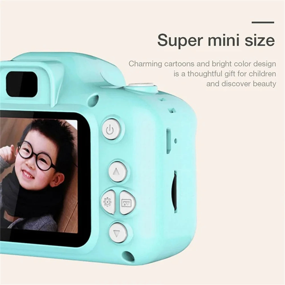 Children's Camera Waterproof 1080P HD Cartoon Cute Outdoor Photography Toy