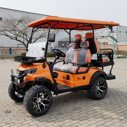 4-Seater Electric Four-Wheel Golf Cart | Hotel And B&B Reception Vehicle | Scenic Area Tour Vehicle