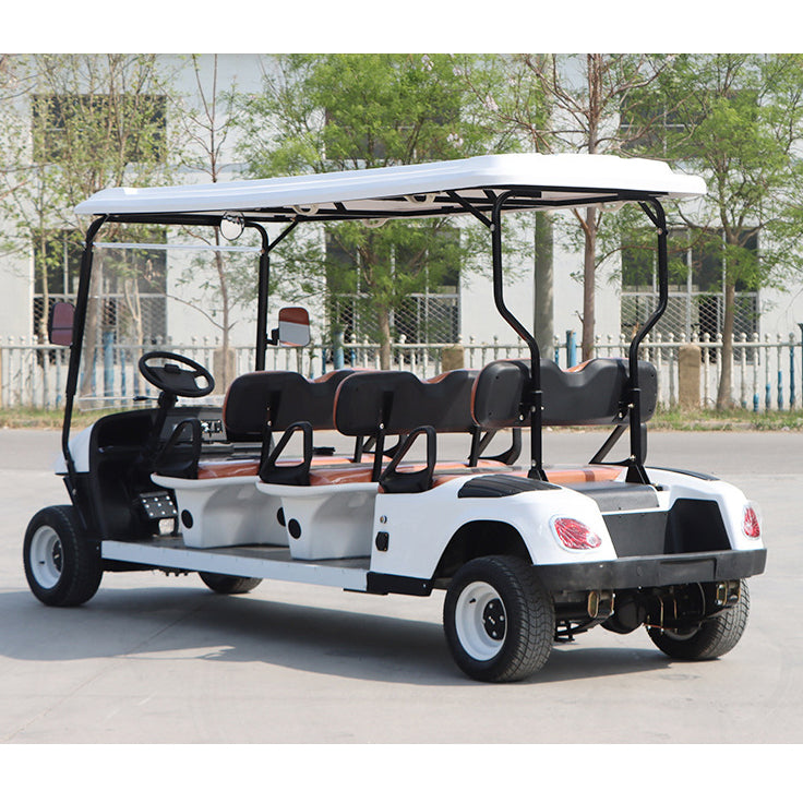 Golf carts, hotel shuttles, RV viewing vehicles, and golf carts