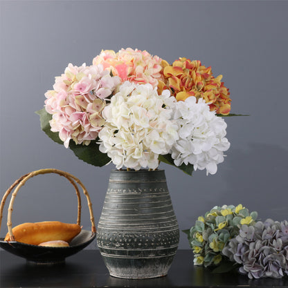 58cm Hydrangea Silk Artificial Flower Bouquet | Party Wedding Home Decor | Living Room Decoration Accessories