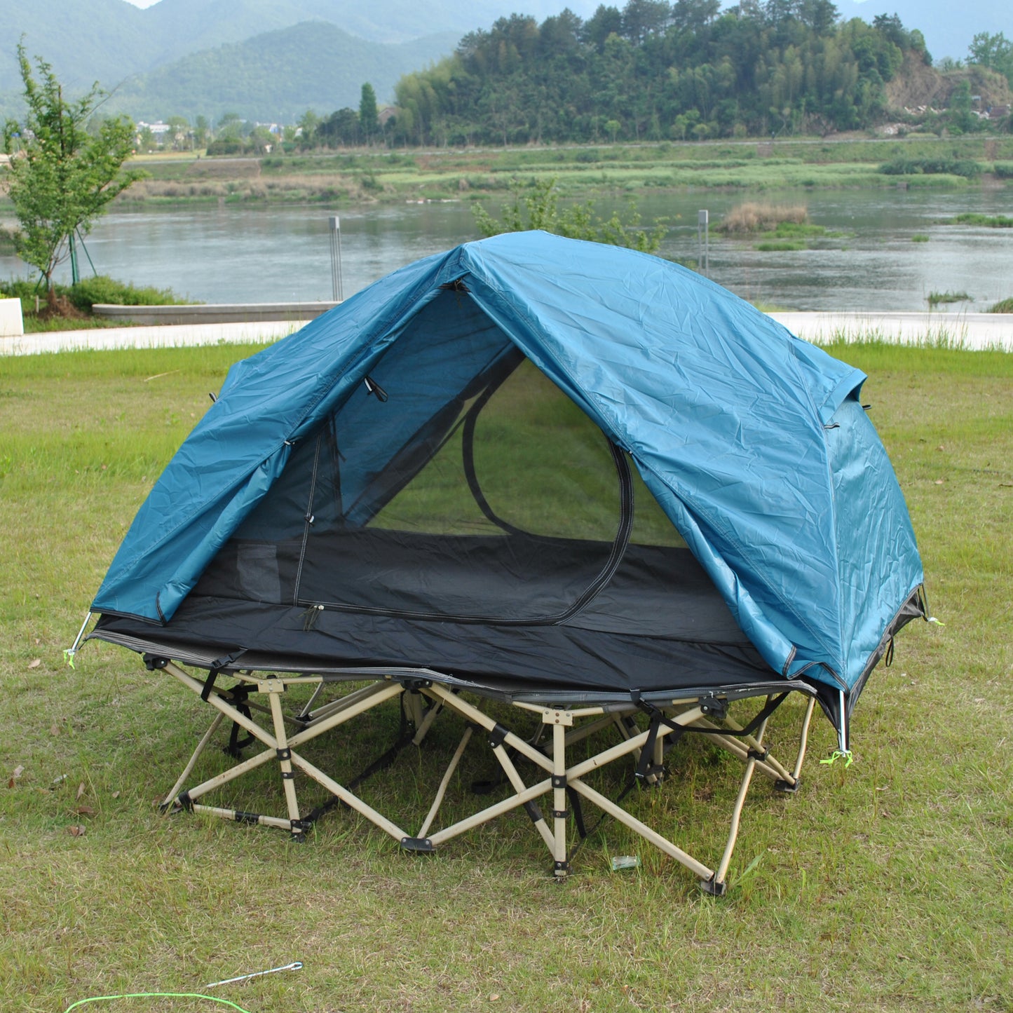 Upgrade Design Tent | 2 - in - 1 Ultralight 2 Person Camping Tent | With Groundsheet | Double Layer | No Camp Bed