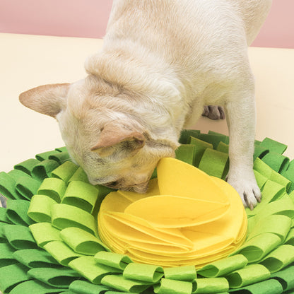 Pet Sniffing Pad Sniffing Toy Blanket Feeding And Stress Relieving Training Pad