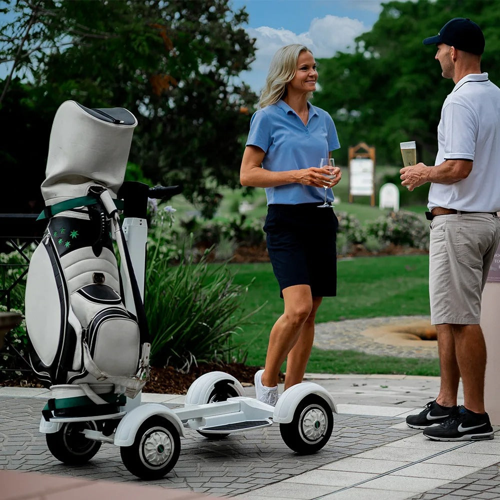 2025 New High Quality Lightweight Electric Club Car Golf Cart, Two Wheel Electric Mini Single Seat Electric Four Wheel Golf Cart
