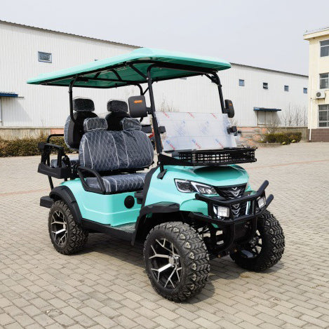 4-Seater Electric Four-Wheel Golf Cart | Hotel And B&B Reception Vehicle | Scenic Area Tour Vehicle