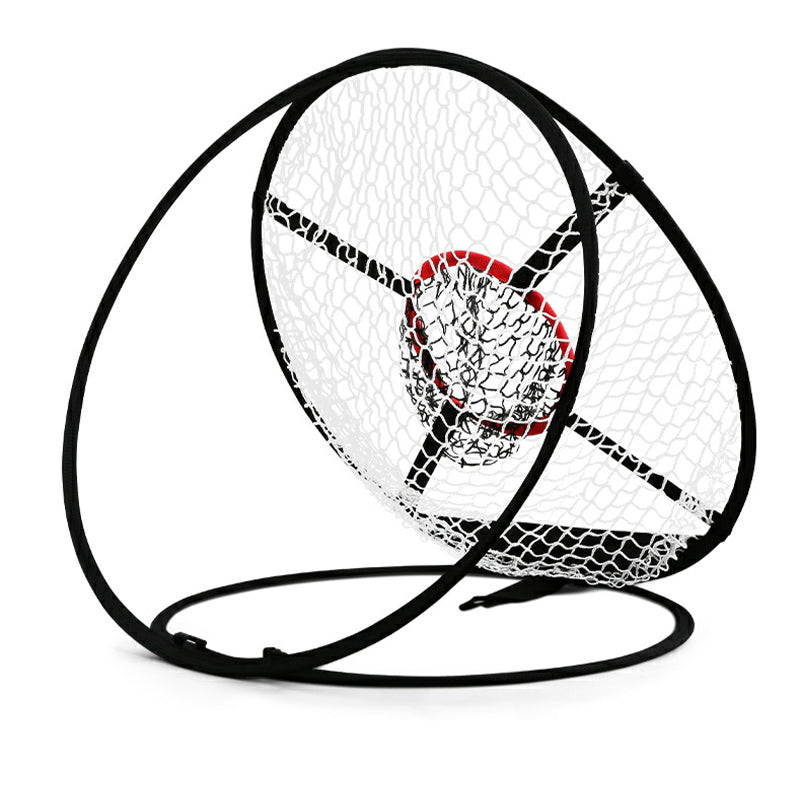 Golf Chipping Net Foldable Practice Net Memory Metal For Easy Storage And Carry