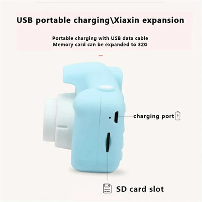 Children's Camera Waterproof 1080P HD Cartoon Cute Outdoor Photography Toy