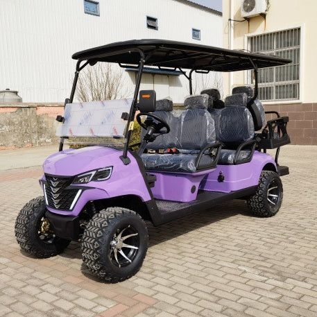 Electric Four-Wheel Golf Cart, Hotel and B&B Reception Vehicle, Scenic Area Tour Vehicle