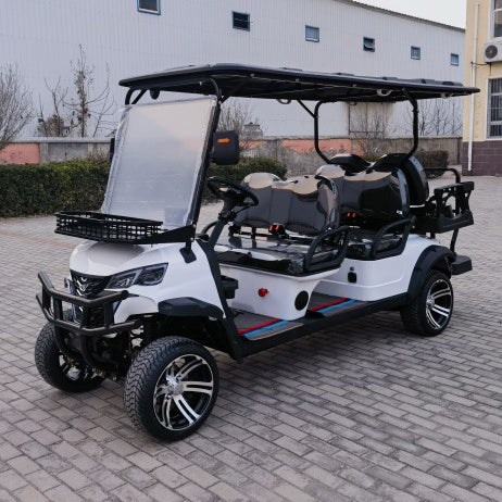Electric Four-Wheel Golf Cart, Hotel and B&B Reception Vehicle, Scenic Area Tour Vehicle