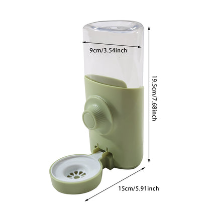 Rabbit Hanging Water Bottle Dispenser | Cage-Mounted Pet Water Feeder