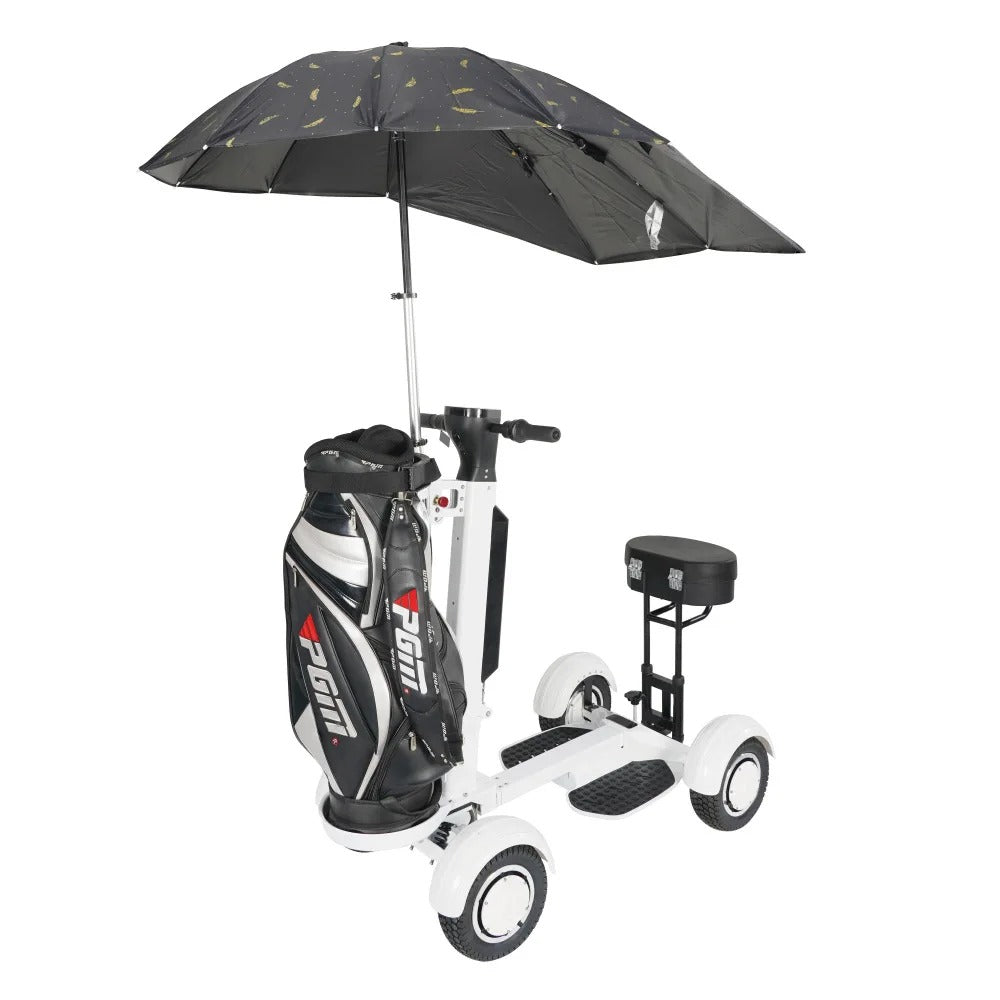 2025 New High Quality Lightweight Electric Club Car Golf Cart, Two Wheel Electric Mini Single Seat Electric Four Wheel Golf Cart
