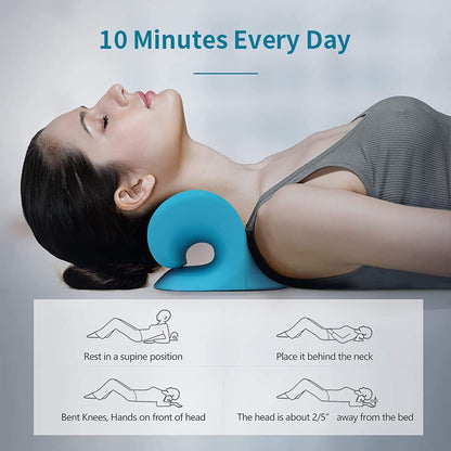 The Sea Wave Cervical Pillow can deeply relax the neck, relieve cervical fatigue, promote the depth of sleep. Made of environmentally friendly materials, it meets various needs of cervical spine care in modern life.