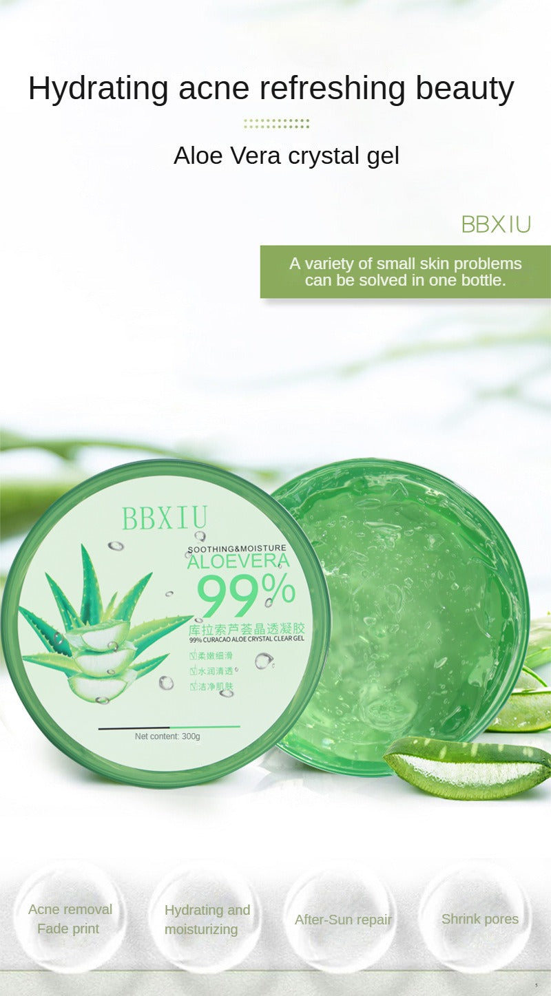 Aloe Vera Gel Hydrating Moisturizing Facial Cream Sun Damage Repair Tender Moisturizing Gentle Aloe Vera Gel