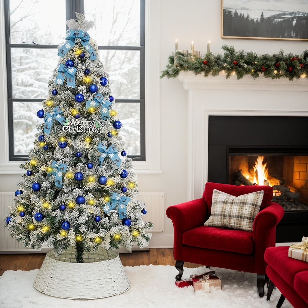 Christmas trees are easy to assemble. They are suitable for bedroom decoration, adding a festive touch. They can be paired with various accessories. With exquisite craftsmanship, they are full of a sense of festivity.