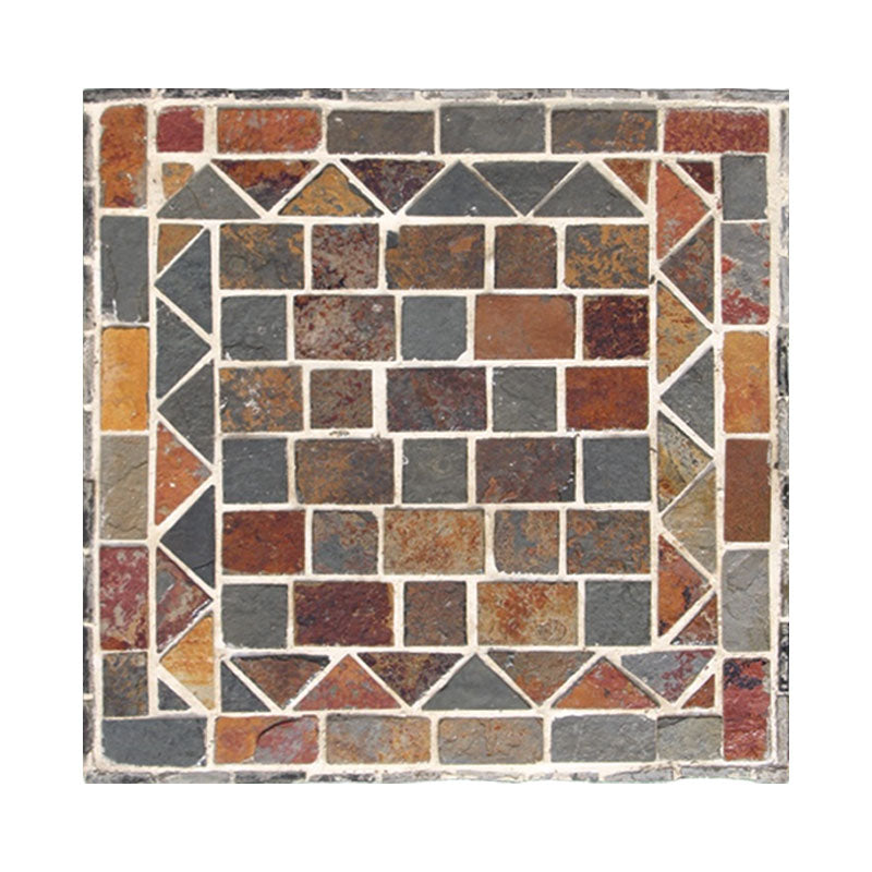 Rustic Natural Stone Stepping Stone for Garden Walkways