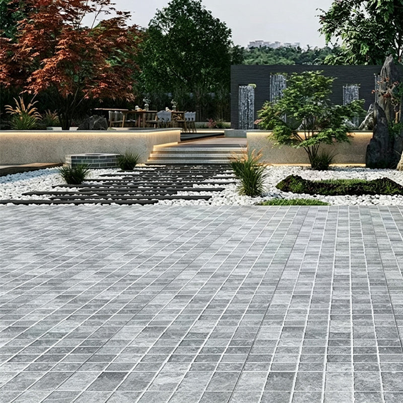 Natural stone small square bricks for outdoor courtyards and terraces, non-slip and wear-resistant floor tiles