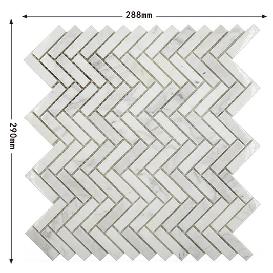 Herringbone natural mosaic stone background wall decoration stone