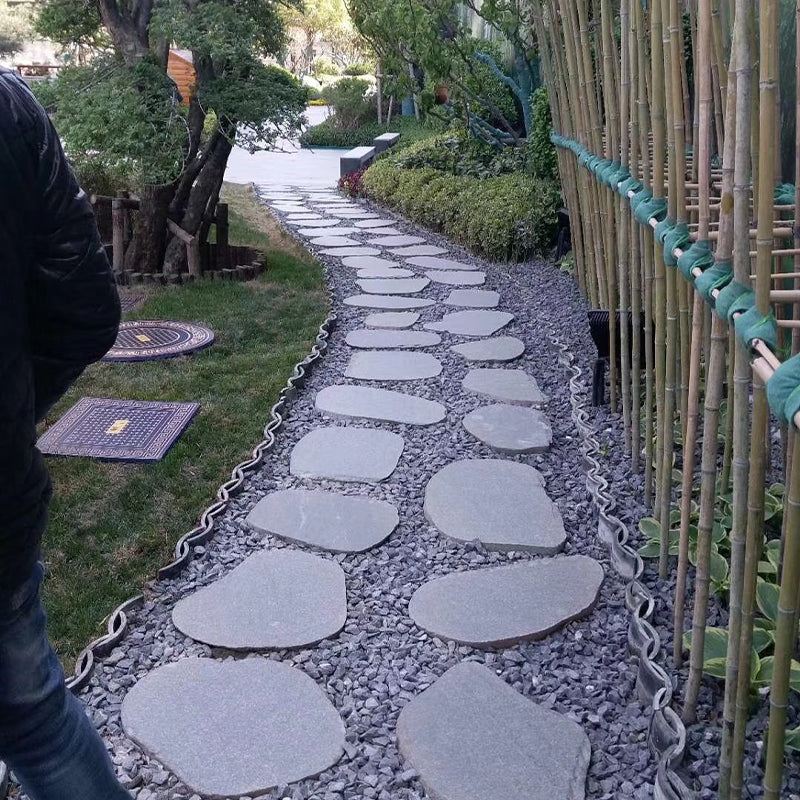 Sliced river pebbles, sliced ground stones, garden paths, fireplace wall decorations