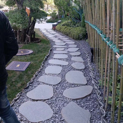 Sliced river pebbles, sliced ground stones, garden paths, fireplace wall decorations