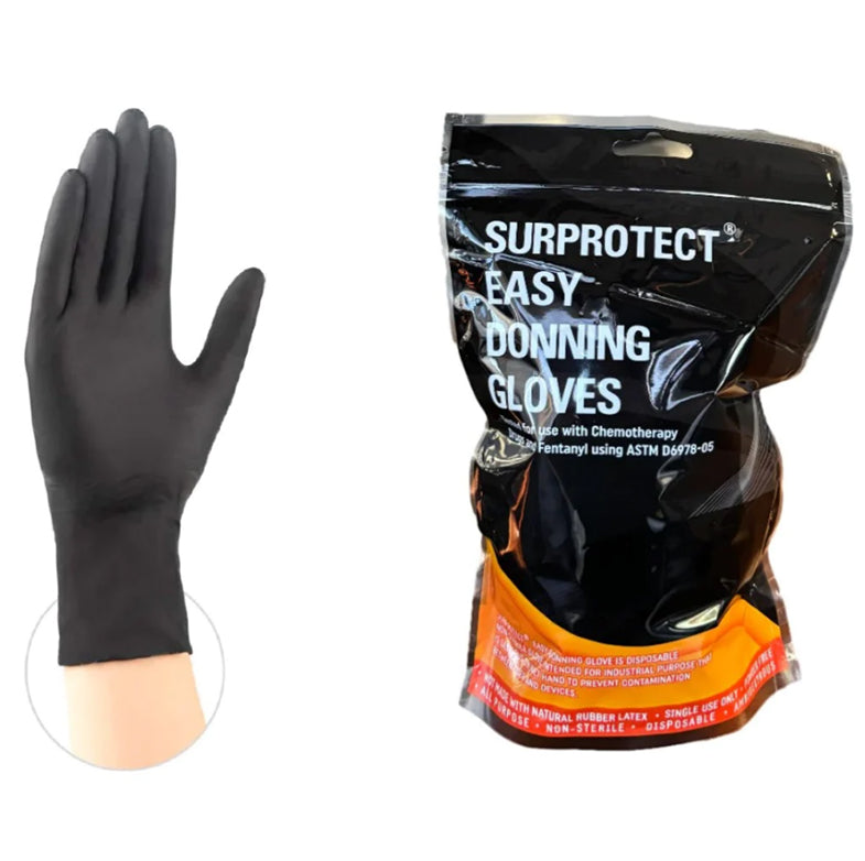 Disposable Food Grade Cooking Gloves Food Safe Glove Black Nitrile/Vinyl Blend Exam Grade Special Glove