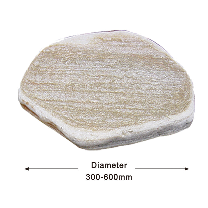 Hand-Cut Natural Stone Mosaic Stepping Stone for Yard & Patio