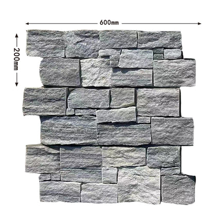 Cloud gray cement cultured stone creative collage decorative stone indoor and outdoor decoration